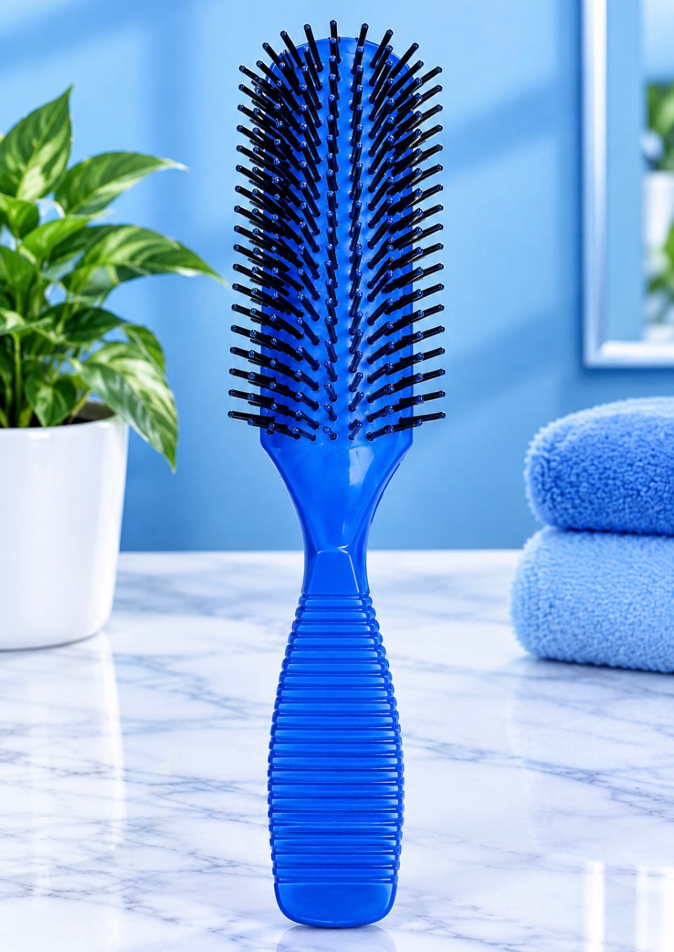 Bros tèt hair brush